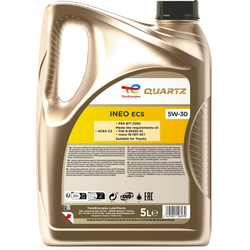 Oleo Total INEO ECS 5W30 C2 5L