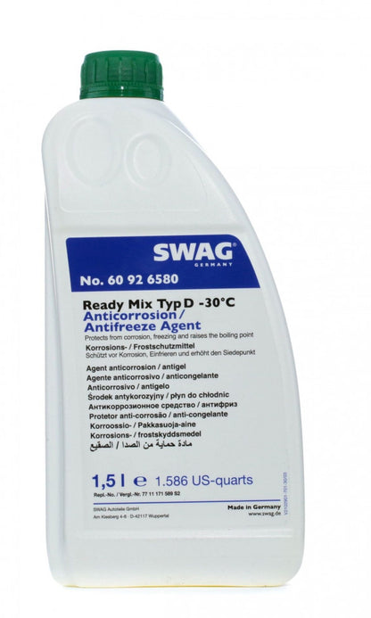 AntiCongelante Swag Verde G11 1,5Lt