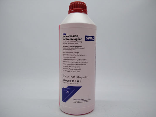 AntiCongelante Swag Vermelho G12 1,5Lt