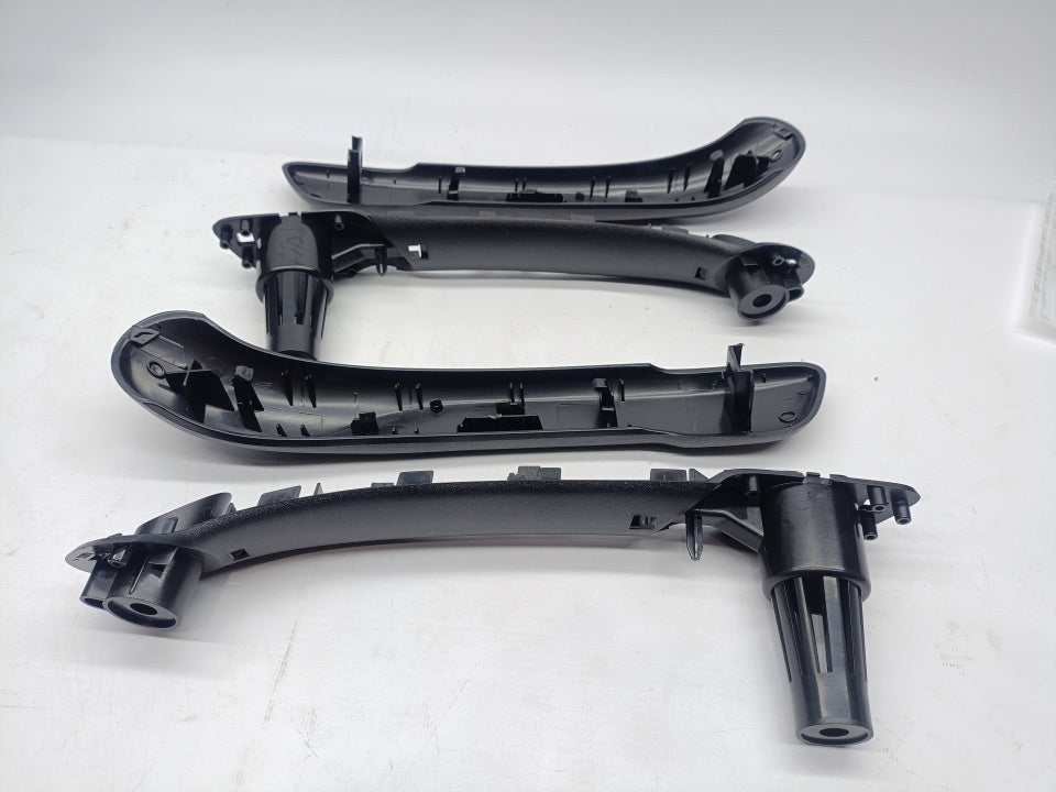 Conjunto Puxadores Interior Porta Frente Renault Kangoo 08-21 (Preto)