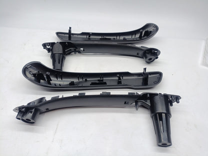 Conjunto Puxadores Interior Porta Frente Renault Kangoo 08-21 (Preto)