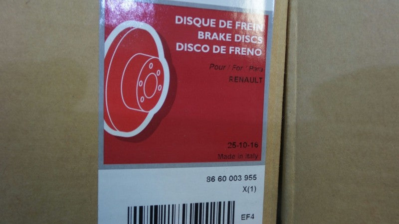 Disco Travao Frente Dacia Logan II 12 -