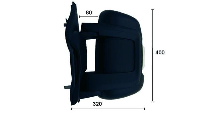 Espelho Direito Citroen Jumper 06-20