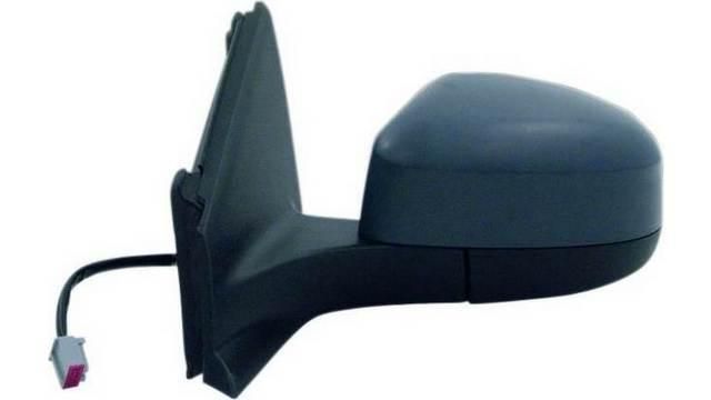 Espelho Esquerdo Eletrico Asferico P/ Pintar C/ Pisca Luz Presença Ford Mondeo 07-14