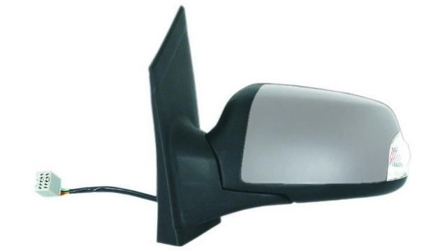 Espelho Esquerdo Eletrico Asferico Termico P/ Pintar C/ Pisca e Luz Presença Ford C-Max 03-10