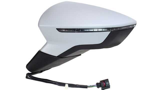 Espelho Esquerdo Eletrico Seat Leon 13-