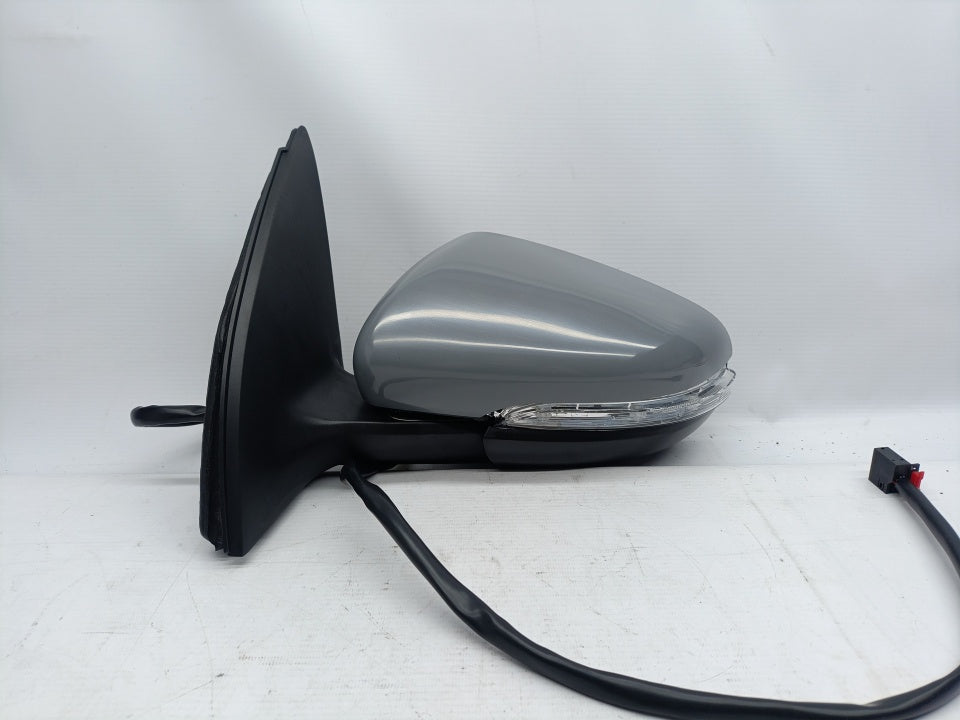 Espelho Esquerdo Vw Golf VI 08-12 C/ Luz Presença Rebativel