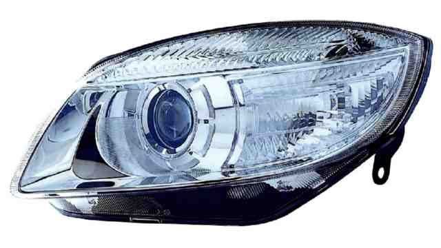 Farol Direito Eletrico Skoda Fabia 07-09