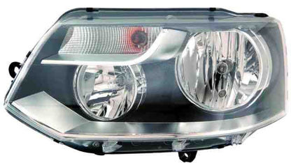 Farol Direito Eletrico Vw Transporter T5 10- H7+H15