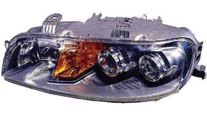 Farol Esquerdo C/ NEvoeiro Fiat Punto II 99-03 H1+H1+H3