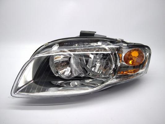 Farol Esquerdo Eletrico Audi A4 04-07 Pisca Laranja