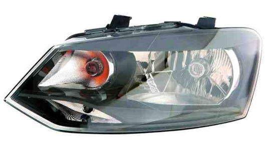 Farol Esquerdo Eletrico Vw Polo 9R 09-13