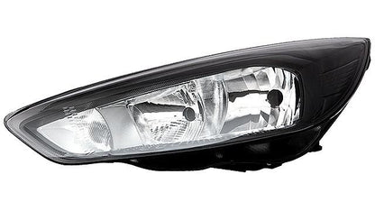 Farol Esquerdo Ford Focus 14- Mascara Preta