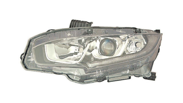 Farol Esquerdo Led Honda Civic 4/5P 17-