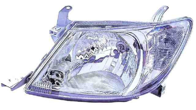 Farol Esquerdo Manual Toyota Hilux Vigo Pick-Up 05-11