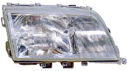 Farol Esquerdo Mercedes W202 C Class 93-00 H1+H1+H3