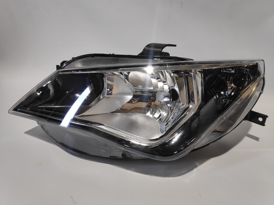 Farol Esquerdo Seat Ibiza 12- Anel Cromado
