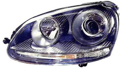 Farol Esquerdo Vw Golf V 03-08 Xenon +H7