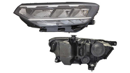 Farol Esquerdo VW Passat 19- Led