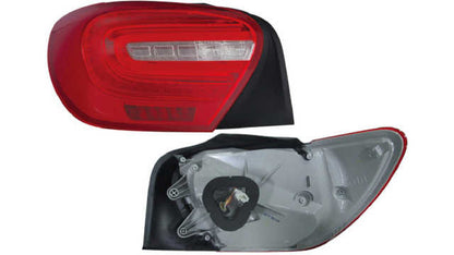 Farolim Direito Mercedes Class A W176 12-18 Led Ficha Retangular