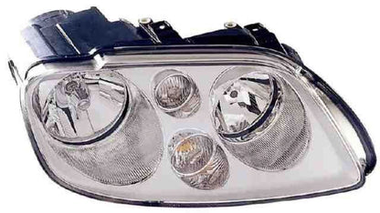 Farol Direito Eletrico Vw Caddy Touran 03-09 H7+H7