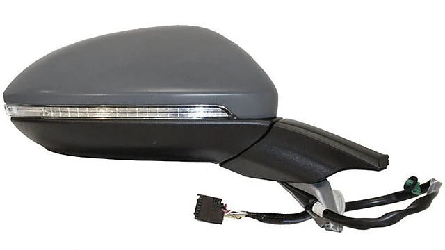 Espelho VW Golf VII 12-17 Direito Rebativel C/ Pisca Luz Cortesia Memoria 13 Pinos