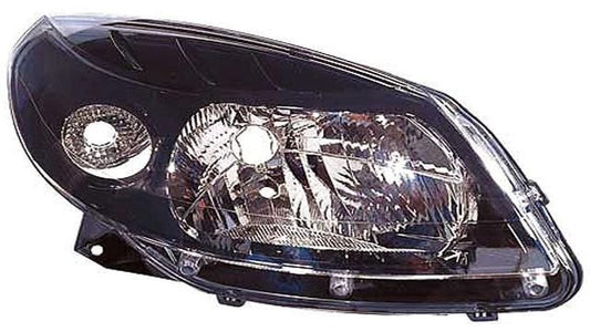 Farol Direito Dacia Sandero 08-11 Mascara Preta