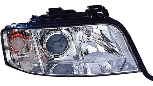 Farol Direito Eletrico Audi A6 01-04 Xenon + H3