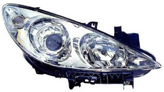 Farol Direito Peugeot 307 05-07 Xenon + H7