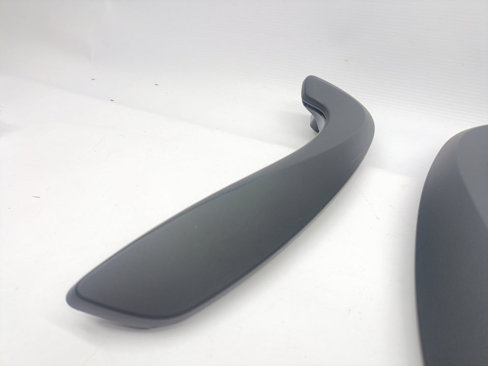 Kit Puxadores Porta Frente Renault Megane III Preto Mate 08-15