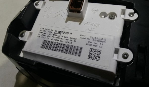 Quadrante Peugeot 208 12 -