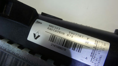 Radiador da água Dacia Duster 10-14