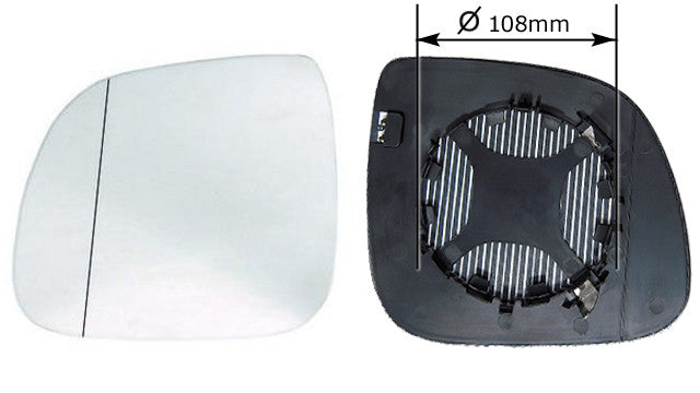 Vidro Espelho Esquerdo Vw Transporter T6 16-